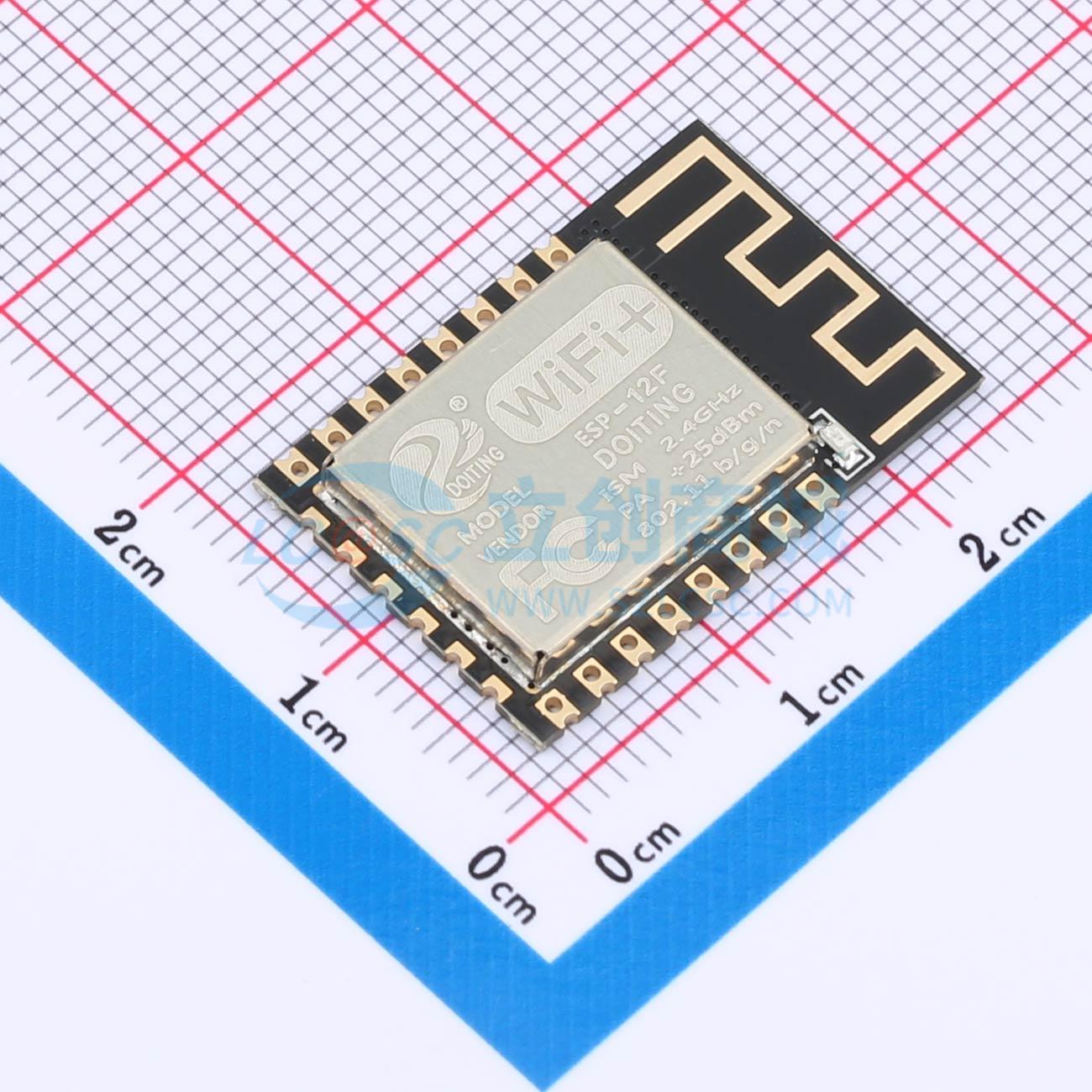 Smart Home Module Iot - 7 pezzi ESP-12F SMD 24x16mm WIFI4