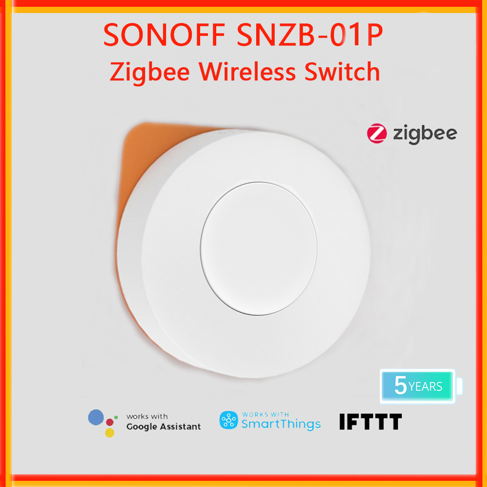 Sonoff Basic - SONOFF SNZB-01P Interruttore Wireless Zigbee con