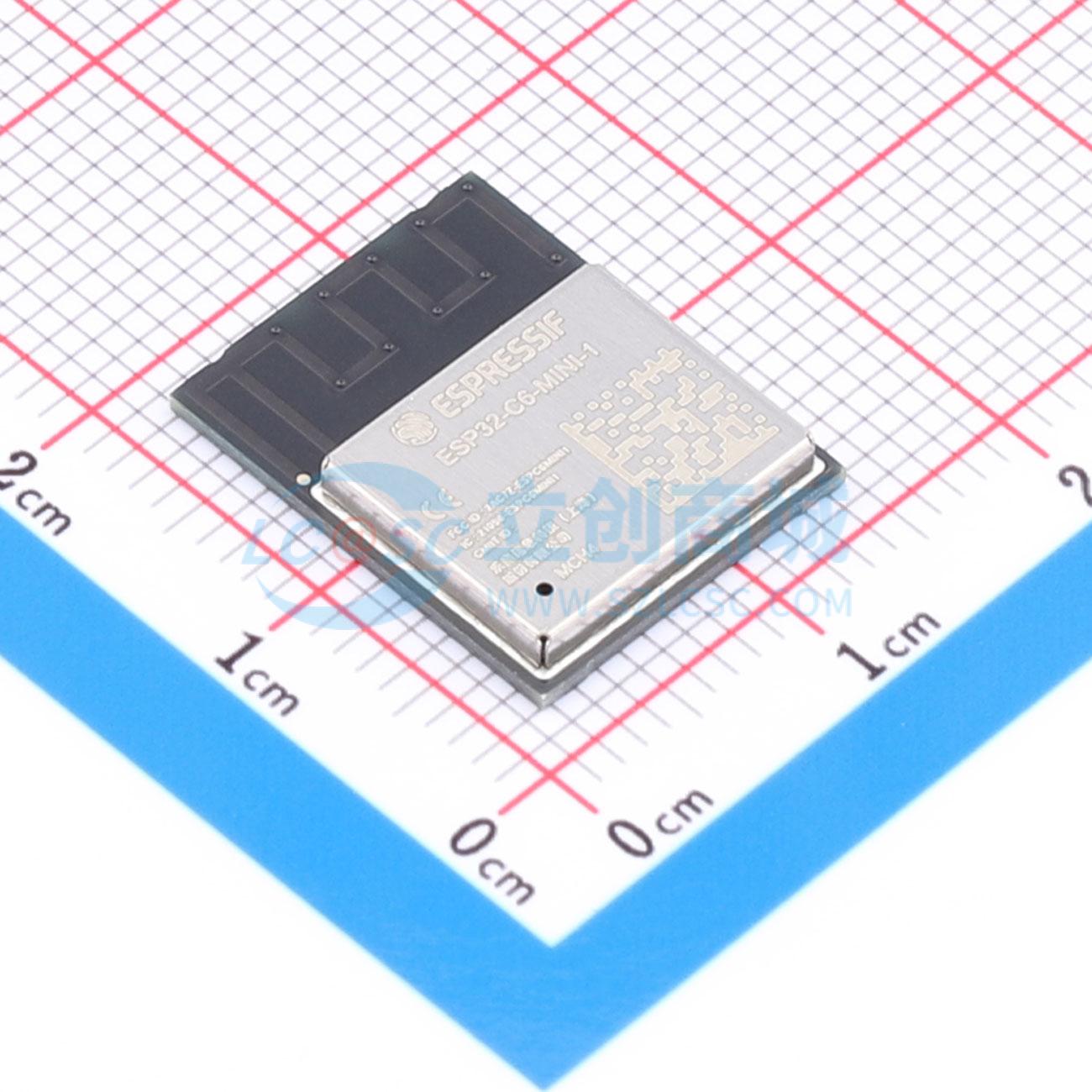 Smart Home Module Iot - 3 pezzi ESP32-C6-MINI-1-H4 SMD 16,6x13,2mm Modulo