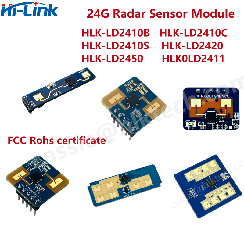 Tasmota - Sensore di Presenza 24G Hi-link HLK-LD2410B