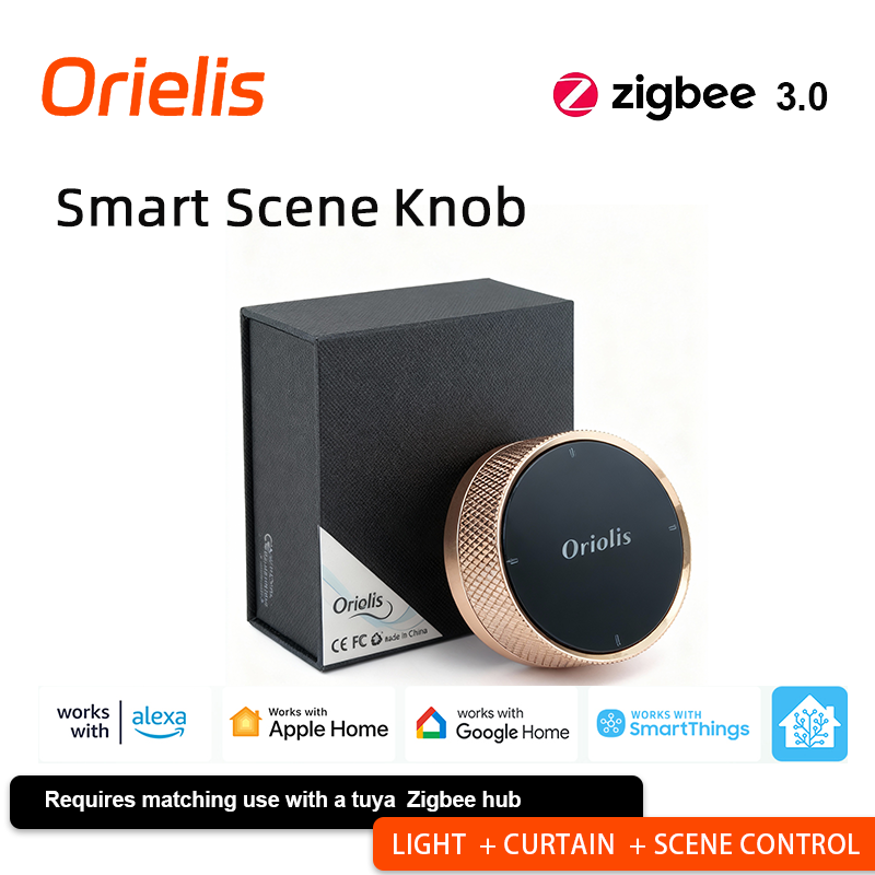Smart Relay Tuya - Controller per manopola scena intelligente ORIELIS