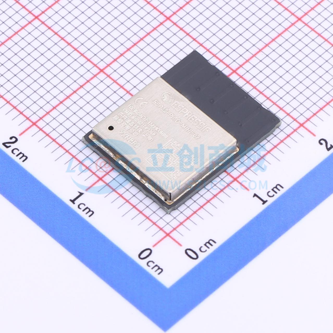 Smart Home Module Iot - 3 pezzi ESP32-PICO-MINI-02-N8R2 SMD-53P 16.6x13.2mm ESP32