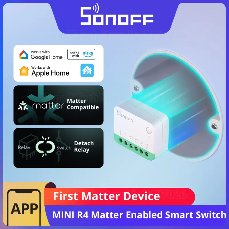 Sonoff - SONOFF MINIR4M MINI Extreme Interruttore Intelligente