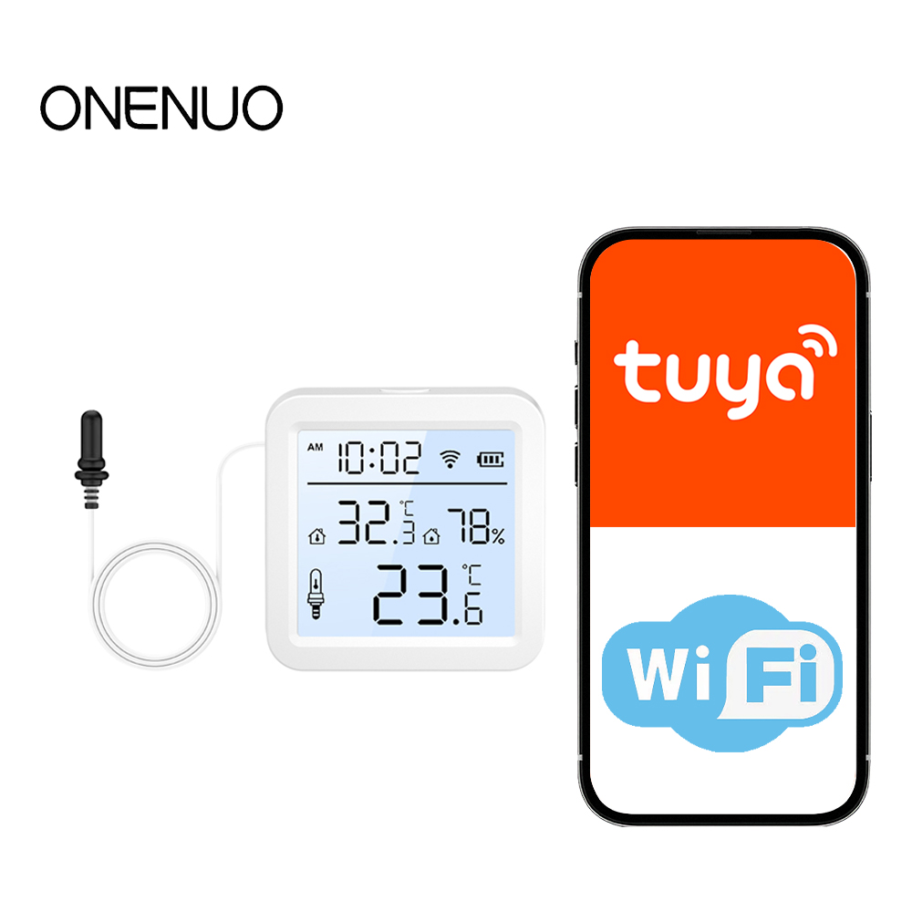 Tuya Smart - Sensore di Umidità e Temperatura WiFi