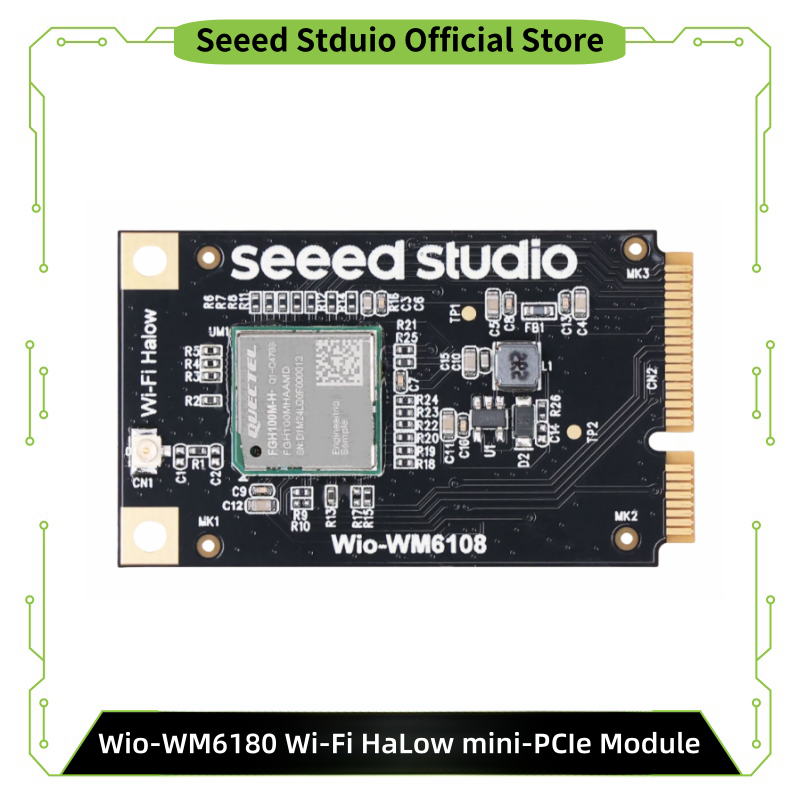 Smart Home Module Iot - Wio-WM6108 Modulo Wi-Fi HaLow Mini PCIe