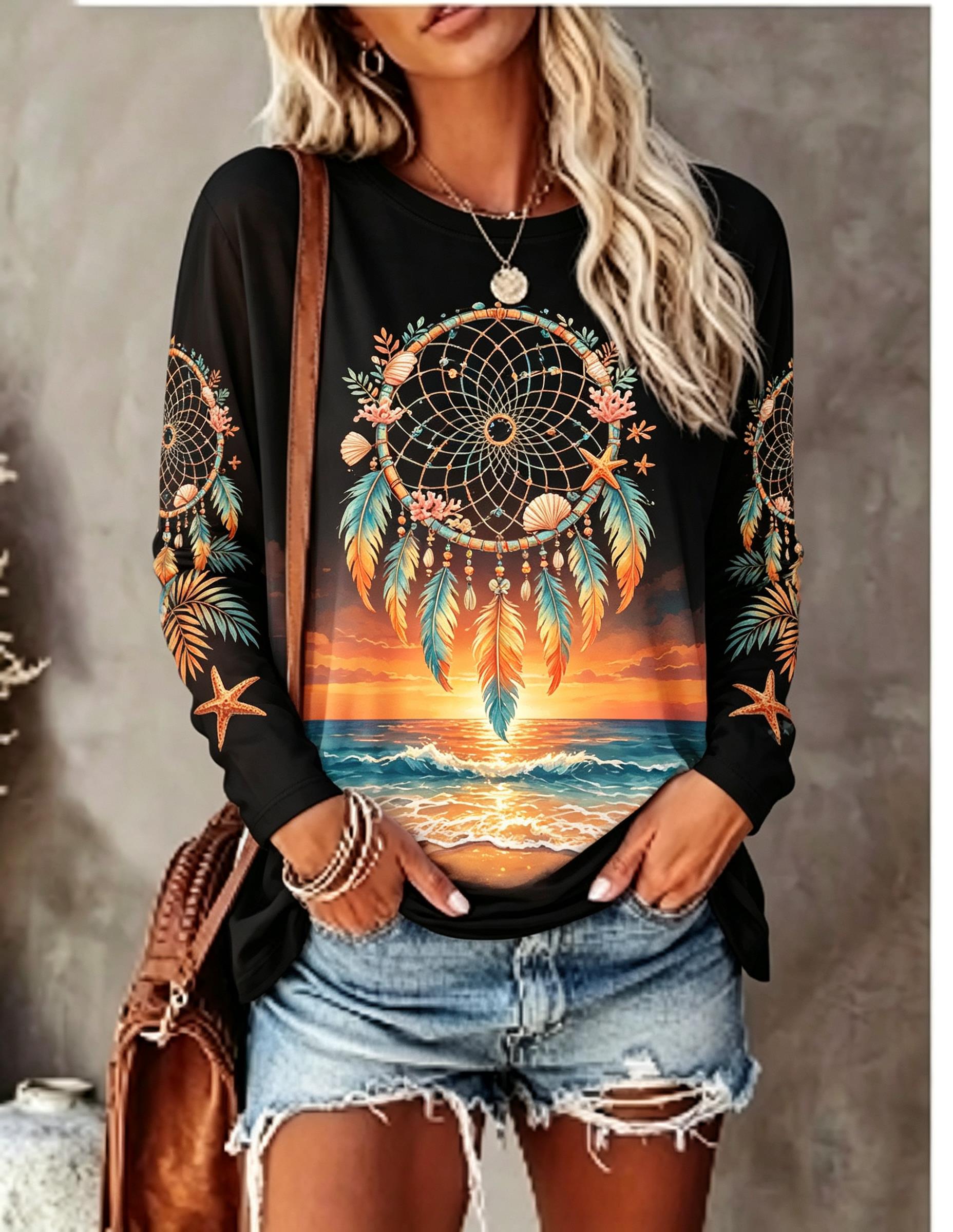 T-shirt da donna a maniche lun - Shelly recensione e prezzo