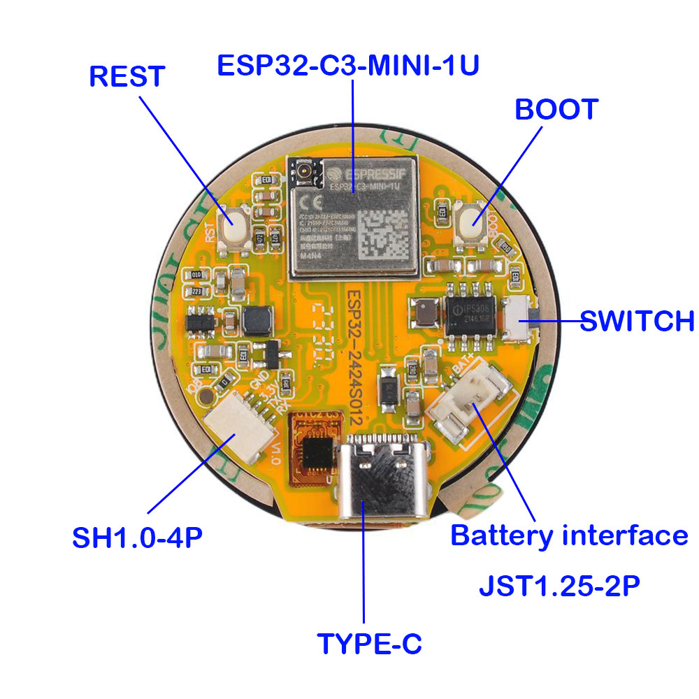 Display ESP32 da 1,28 pollici  - Smart Home Module Iot recensione e prezzo