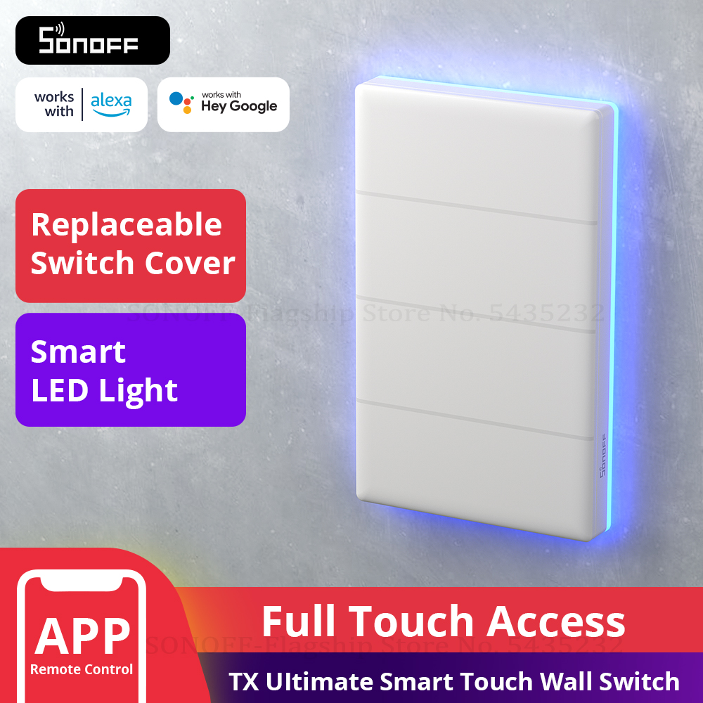 SONOFF T5 Wifi Smart Light Swi - Sonoff Mini R4 recensione e prezzo
